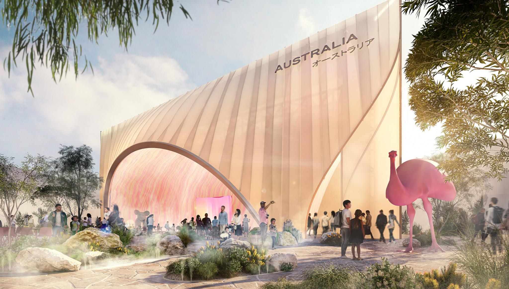 Australian Pavilion at Expo 2025 in Osaka, Japan