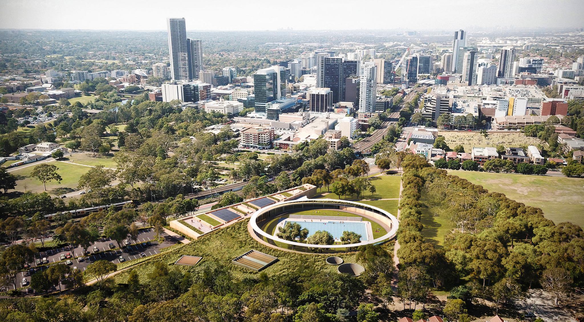 Milestone for Parramatta Aquatic Centre